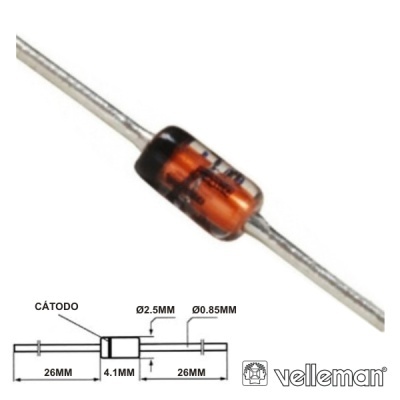 DIODO ZENER 4.7V 500mW