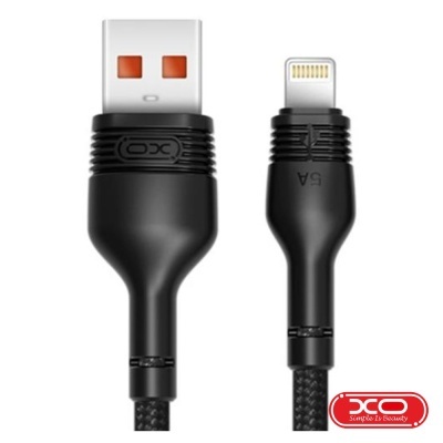 Cabo USB-A 2.0 Macho  Lightning 8P Fast Charge 5A 1M XO