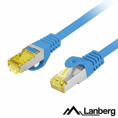 Cabo de rede Lanberg azul com conectores RJ45