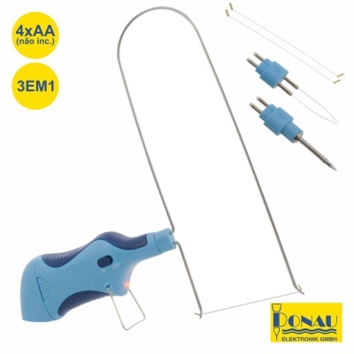 CORTADOR DE FIO QUENTE 3-EM-1 P ESPUMAESFEROVITE DONAU