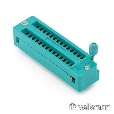 SUPORTE INTEGRADO C 28P E ALAVANCA VELLEMAN