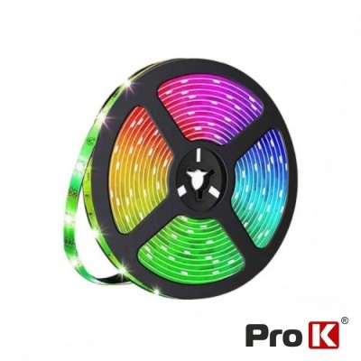 Fita 300 LEDS 5050 RGB 12V 5m 14.4Wm IP20 PROK