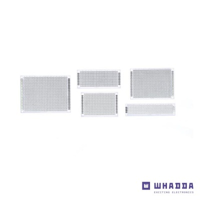 Conjunto de 5 Placas Circuito Impresso Perfuradas Em pontos