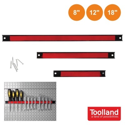 CONJUNTO 3 BARRAS MAGNÉTICA P FERRAMENTAS 81218" TOOLLAND