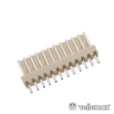 PLACA DE 12 CONTACTOS MACHO VELLEMAN