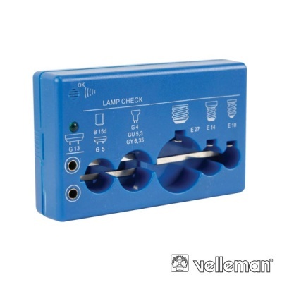 TESTADOR DE LÂMPADAS VELLEMAN