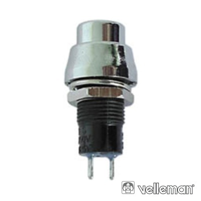 INTERRUPTOR SWITCH OFF-(ON) PRATEADO