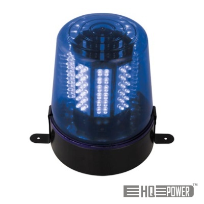LUZ ROTATIVA AZUL 12V 12 LEDS HQ POWER