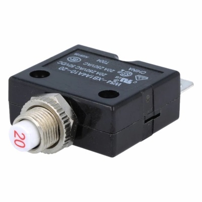 Disjuntor W54 P Painel SPST-NC 20A 50VDC250VAC