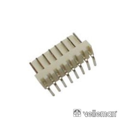 PLACA DE 8 CONTACTOS MACHO ÂNGULAR 90º VELLEMAN