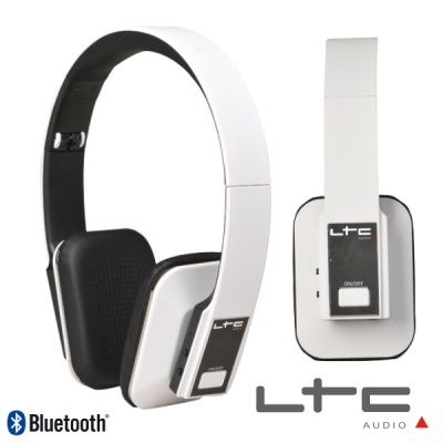 AUSCULTADORES BLUETOOTH DJ S FIOS ARTICULADOS BRANCOS LTC