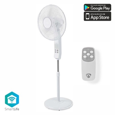 Ventoinha de Chão Inteligente 45W C WiFi