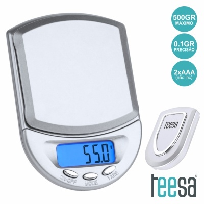 MINI BALANÇA 500G  0.1G TEESA