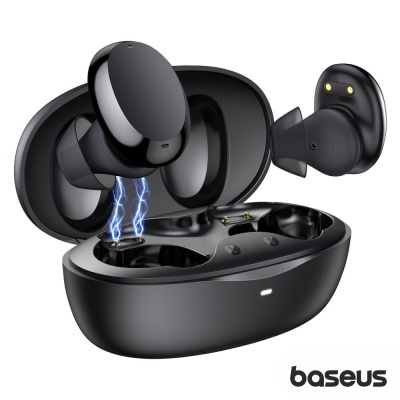Auriculares Earbuds TWS Bluetooth Preto Encok W11 BASEUS