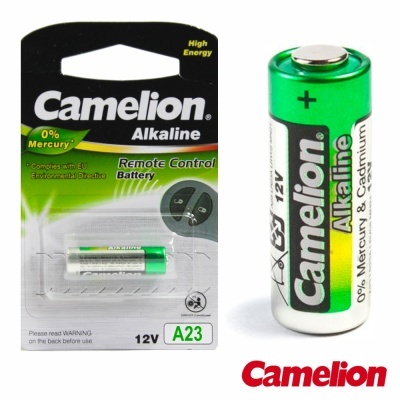 PILHA ALCALINA A23LR23A 12V BLISTER CAMELION
