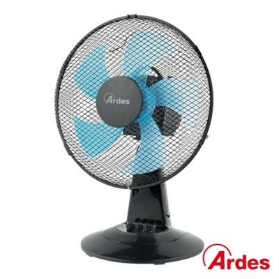 Ventoinha de Mesa Ø30cm 40W PretaAzul ARDES