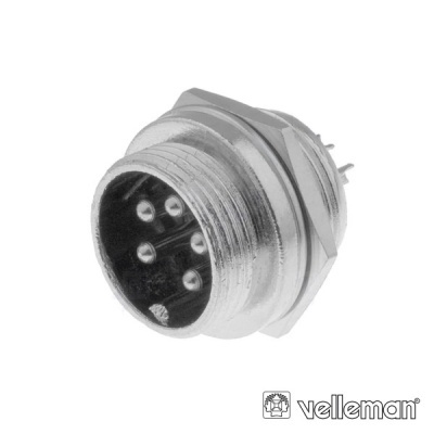 CONECTOR MACHO 5P P CHASIS VELLEMAN