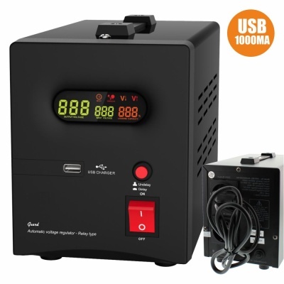ESTABILIZADOR AUTOMÁTICO TENSÃO 1500VA C USB