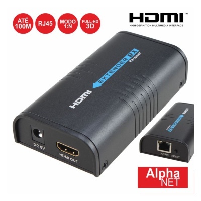 RECEPTOR HDMI VIA RJ45 CAT6 100M P CT37519 ALPHANET
