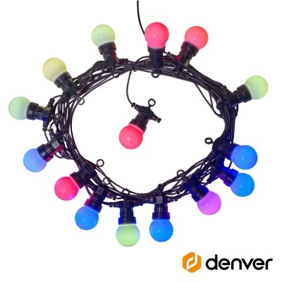 Corrente de Iluminação C Lâmpadas RGB 14m TUYA DENVER