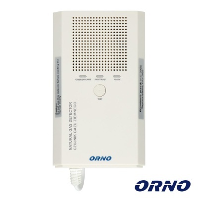 Detetor de Gás C Alarme ORNO