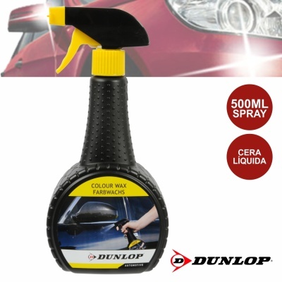 SPRAY DE 500ML CERA LIQUIDA DUNLOP
