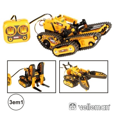 KIT CARRO TODO TERRENO 3 EM 1 VELLEMAN