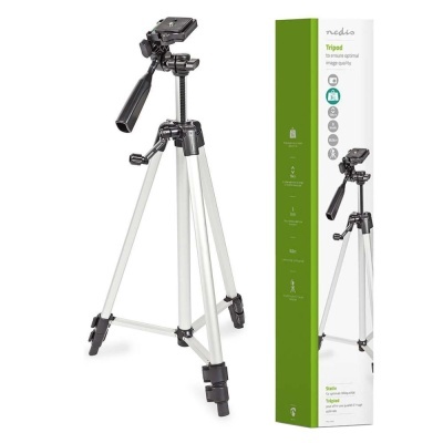 TRIPÉ P MÁQUINA FOTOGRÁFICAFILMAR EM ALUMÍNIO NEDIS