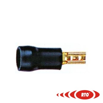 TERMINAL FASTON FÊMEA 2.8MM DOURADO