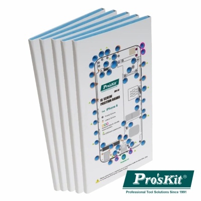 SEPARADOR PARAFUSOS IPHONE 55S66S6S+ 5 PLACAS PROSKIT