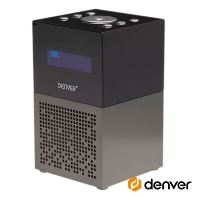 Relógio Despertador FM Digital DENVER