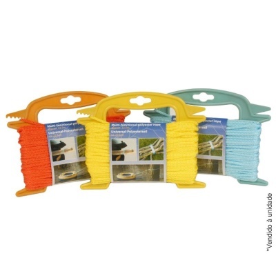 CORDA DE POLIÉSTER C ENROLADOR PLÁSTICO 22.5M