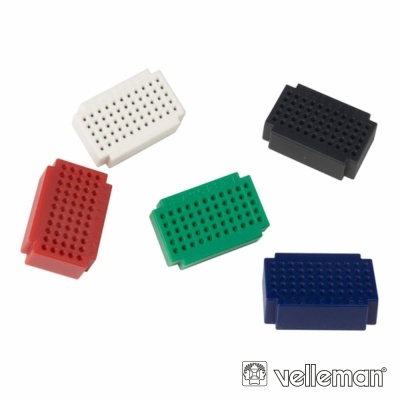 CONJUNTO DE MINI PLACAS DE ENSAIO 55 PONTOS 5X VELLEMAN