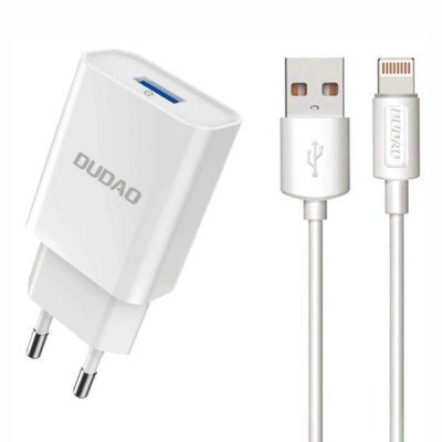 Alimentador  Carregador USB-A 5V2.4A + Cabo Lightning