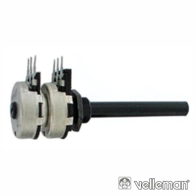 POTENCIÓMETRO LINEAR 470K STEREO