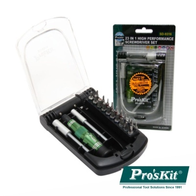 CONJUNTO DE CHAVE C 20 BITS E 2 EXTENSORES PROSKIT