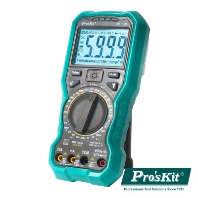 MULTÍMETRO DIGITAL 3¾ DÍGITOS TRUE RMS PROSKIT