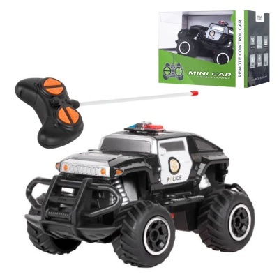 Carro Telecomandado Police 2xAA 10kmh