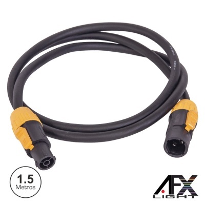 CABO ALIMENTAÇÃO EXTENSÃO POWERCON 1.5M AFXLIGHT