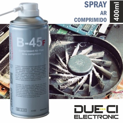 SPRAY DE 400ML AR COMPRIMIDO DUE-CI