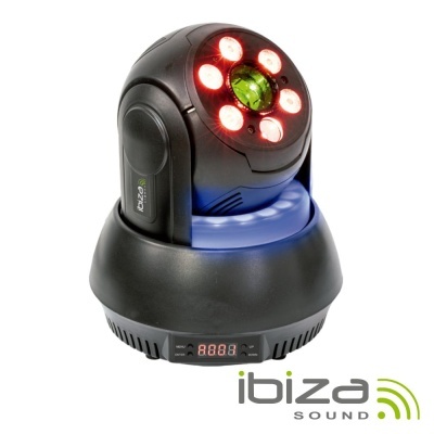 Moving Head 40W 4 Em 1 WashLaser DMX Mic IBIZA