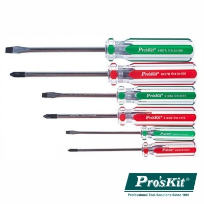 Conjunto de 6 Chaves FendasPhilips PROSKIT