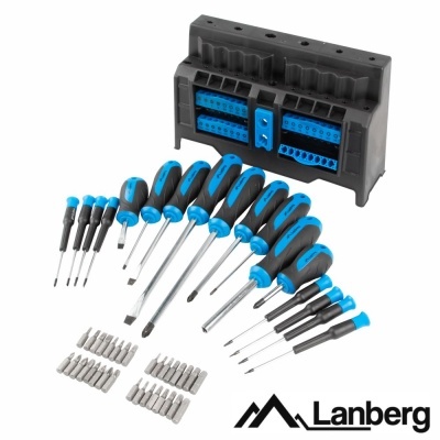 Conjunto de Chaves E Pontas 50x LANBERG