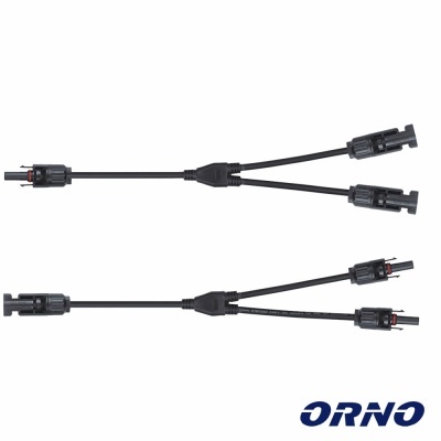 Conjunto de Adaptadores Em Y P Fichas Solares 2xMC4 ORNO