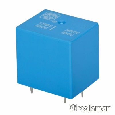 RELÉ 24VDC INVERSOR UNIPOLAR 7A220V