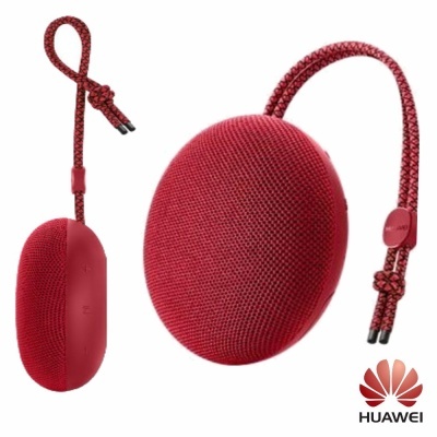 COLUNA BLUETOOTH PORTÁTIL BAT MIC FITA IPX5 VERMELHO HUAWEI