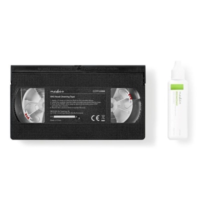 Cassete VHS C Líquido de Limpeza 20ml