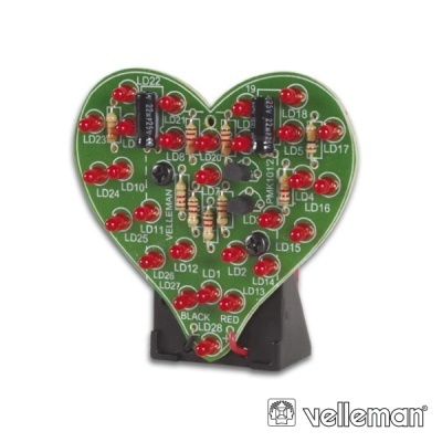 KIT PEQUENOS CORAÇÕES VELLEMAN