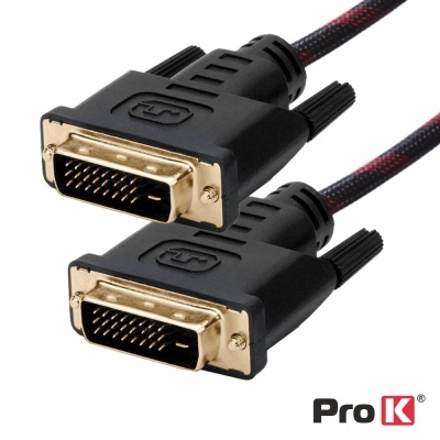 CABO DVI-D MACHO DUAL LINK  DVI-D DUAL LINK MACHO 2M PROK