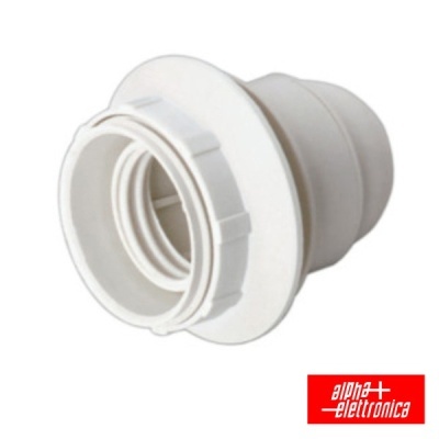 CASQUILHO P LÂMPADA E27 BRANCO